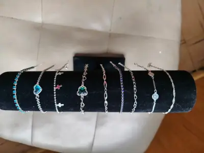pulseras de plata nacional 925 - miniatura 1
