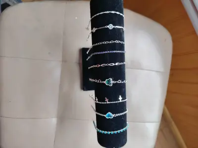 pulseras de plata nacional 925 - miniatura 2
