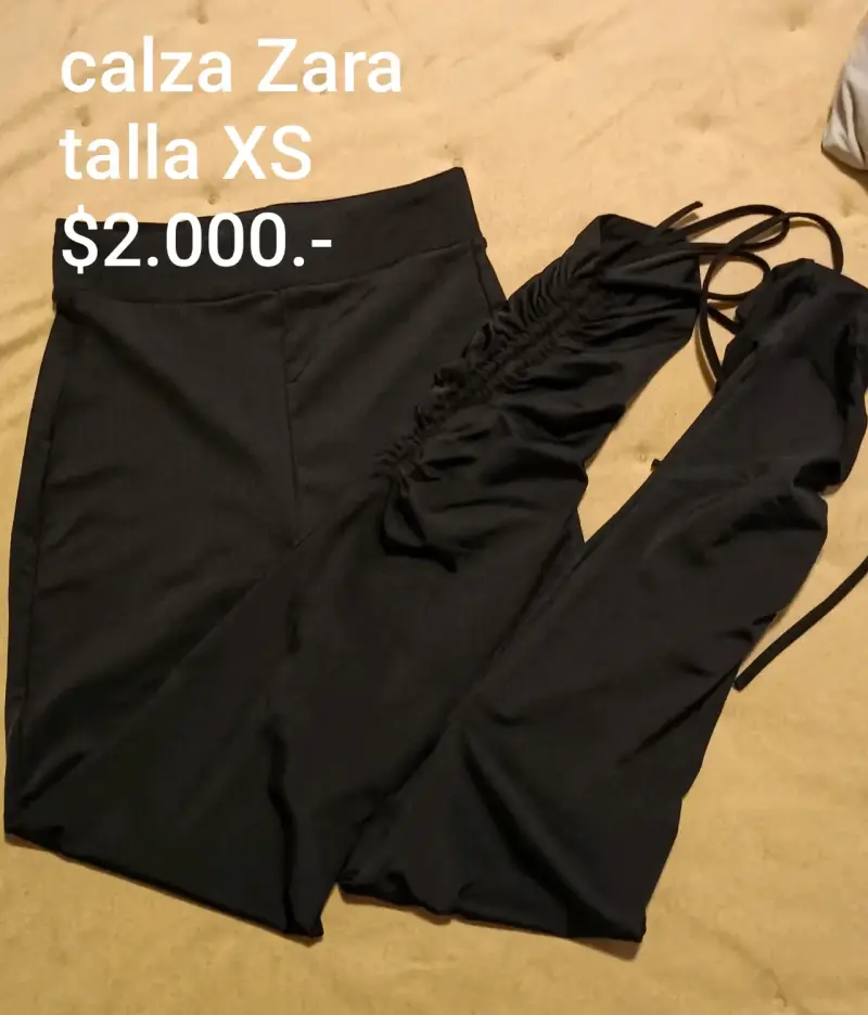 Calza negra Zara XS