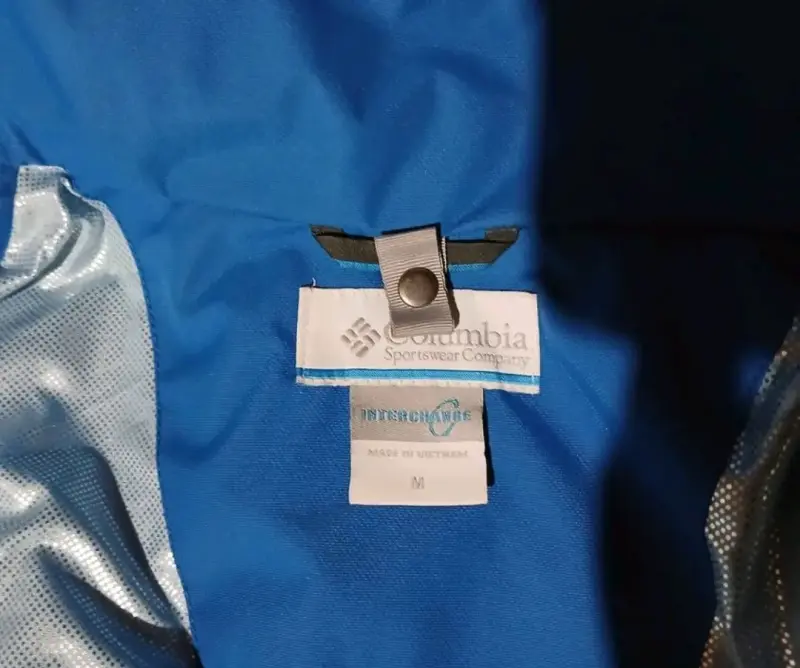 Chaqueta impermeable azul Columbia - 2