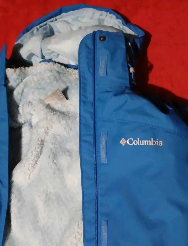 Chaqueta impermeable azul Columbia - 4