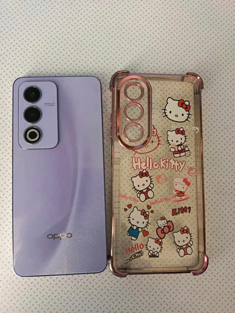 Smartphone Oppo A80 violeta tornasol - 5