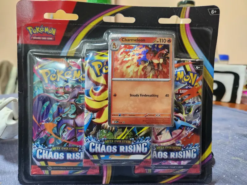 Blister cartas Pokémon Chaos Rising