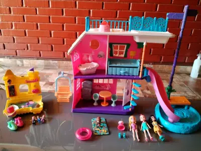 Casa de muñeca PollyPocket - miniatura 1