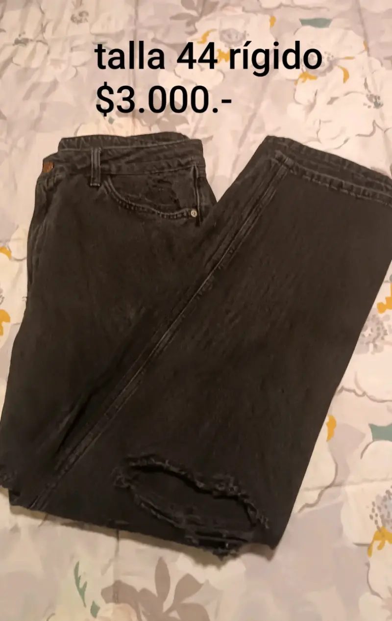 Jeans negros talla 44