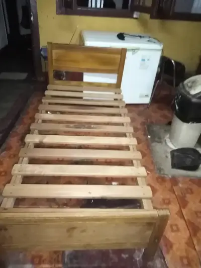 Cama individual de madera - miniatura 4