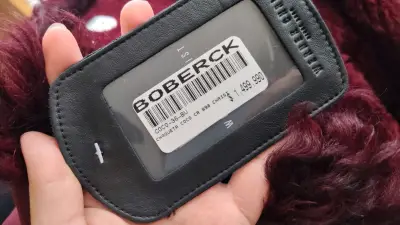 Chaqueta burdeos Boberck - miniatura 1