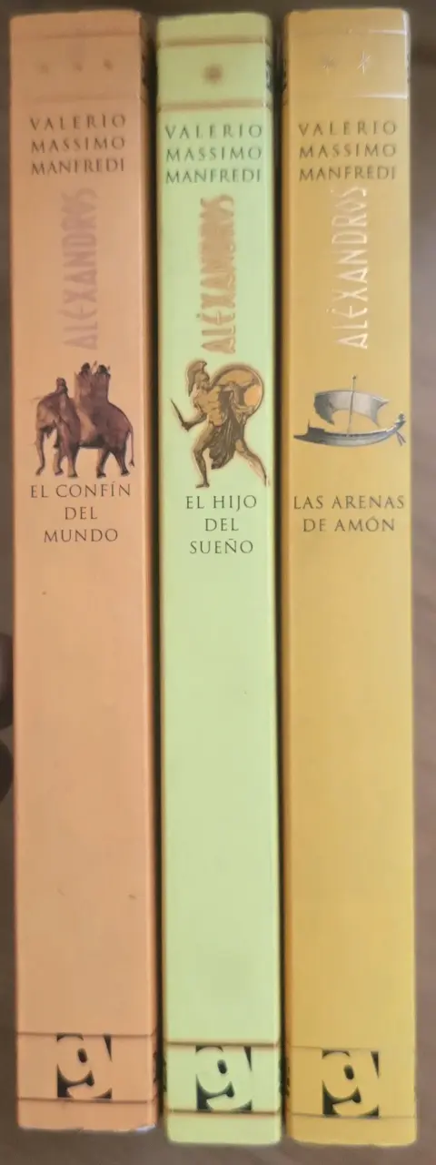 Trilogía Alexandros de Valerio Manfredi - 2
