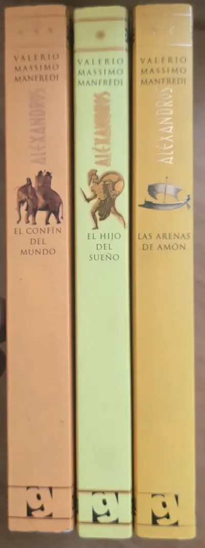 Trilogía Alexandros de Valerio Manfredi - miniatura 2