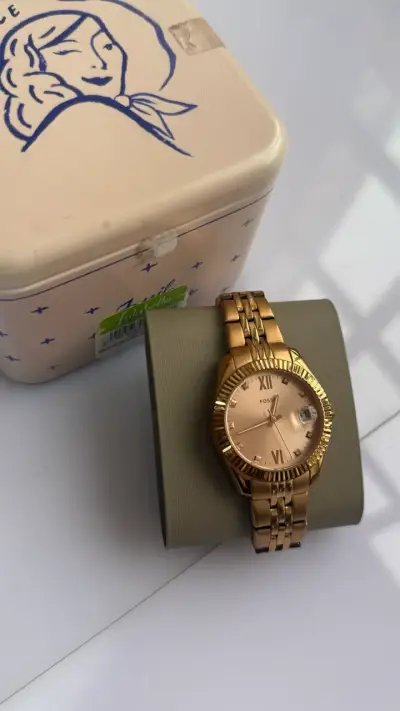 Reloj  Fossil Scarlett Rose gold - miniatura 1