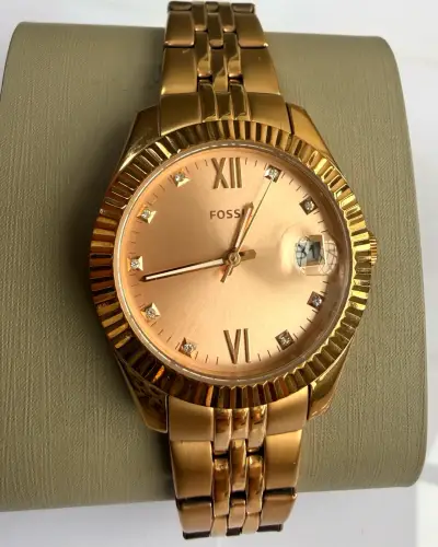 Reloj  Fossil Scarlett Rose gold - miniatura 8