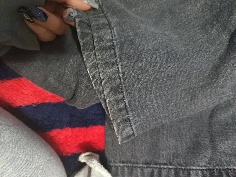 Pantalones cargo negros talla 40 - 6