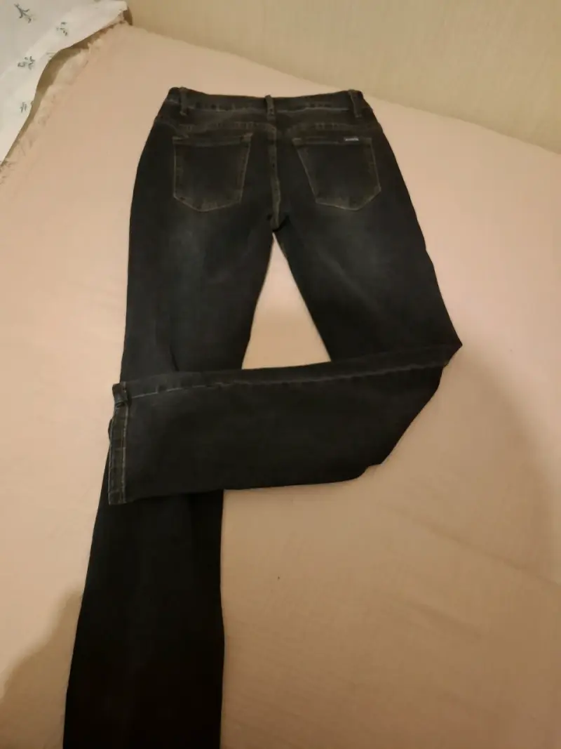 Jeans negros casuales - 1