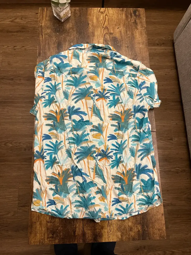 Camisa estampada tropical - 2