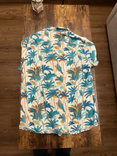 Camisa estampada tropical - miniatura 2