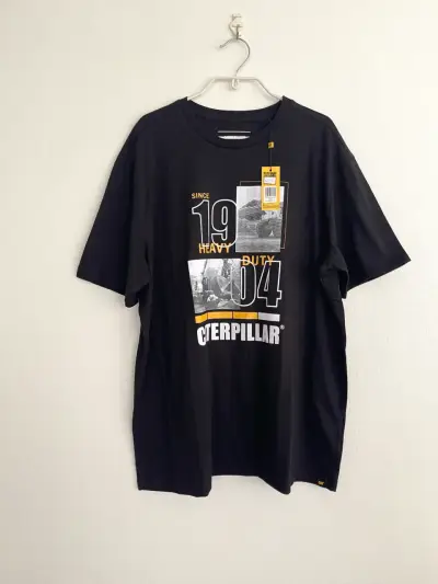 Polera negra Caterpillar - miniatura 1