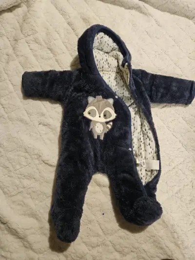Enterito bebé polar azul - miniatura 1