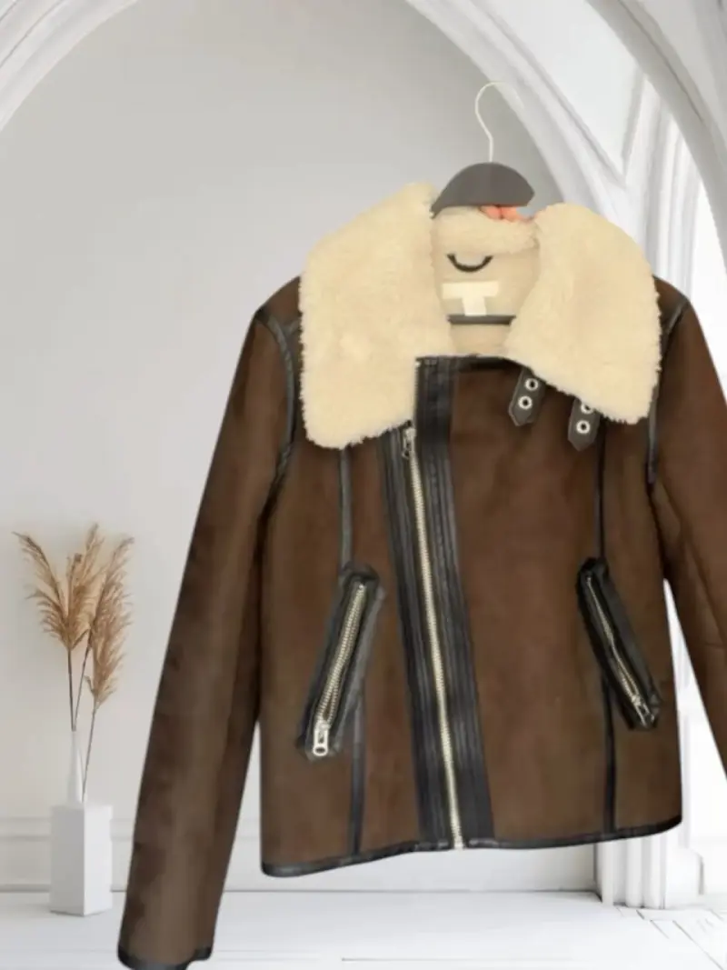 Chaqueta h&M con chiporro interior - 2