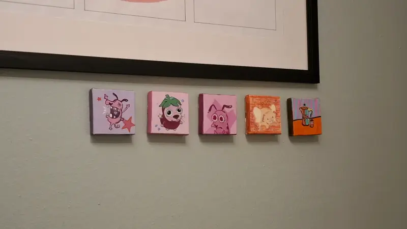 Mini cuadros decorativos