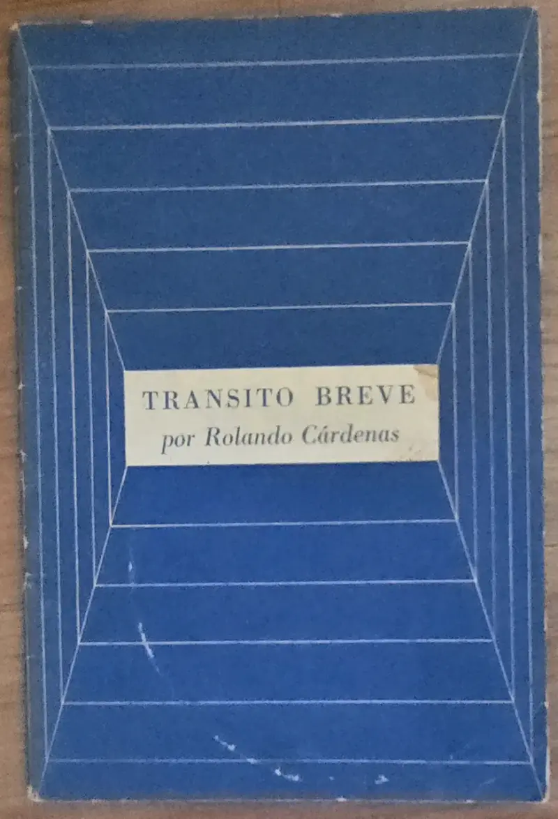Libro Tránsito Breve Rolando Cárdenas