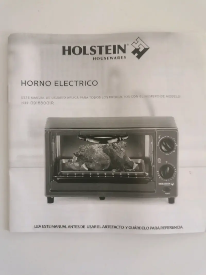 Horno tostador Holstein 9 litros - 6