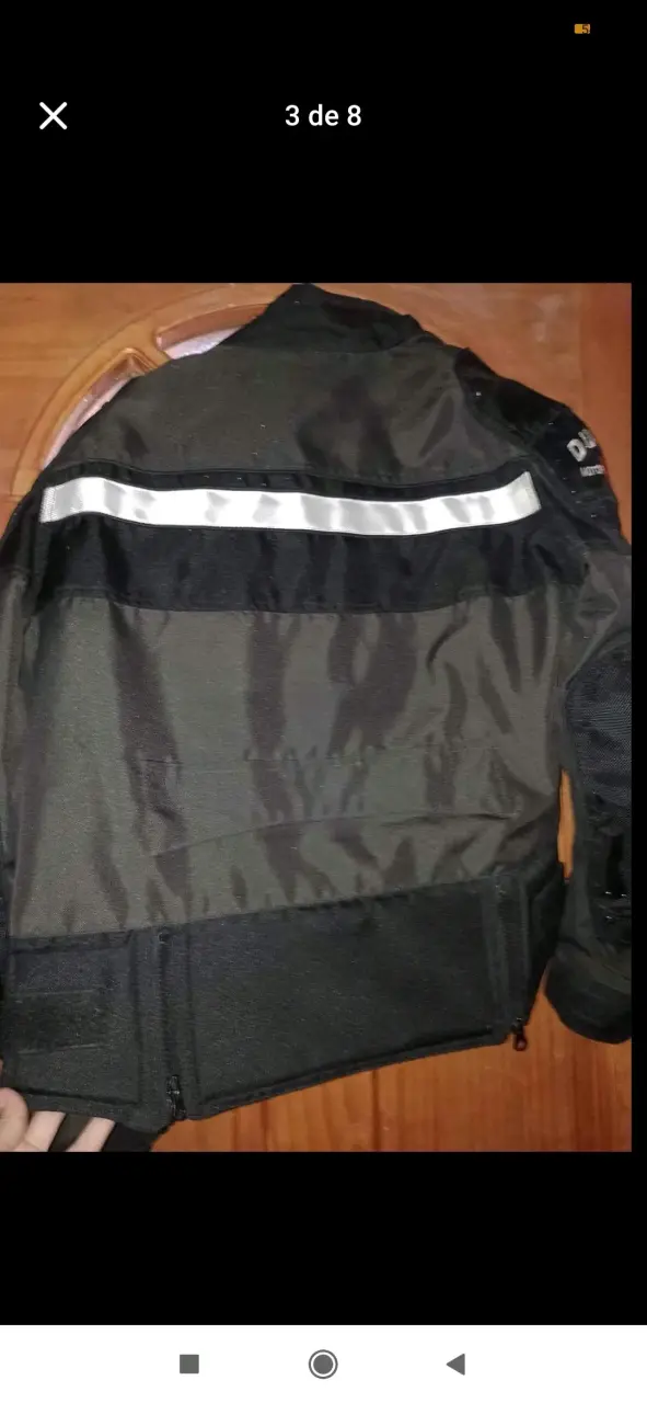 Chaqueta Duhan moto negra - 2