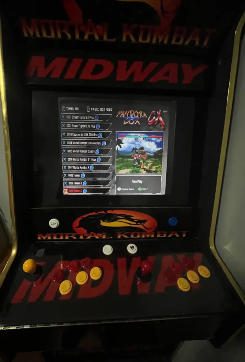 Arcade de diseño de mortal kombat - 1