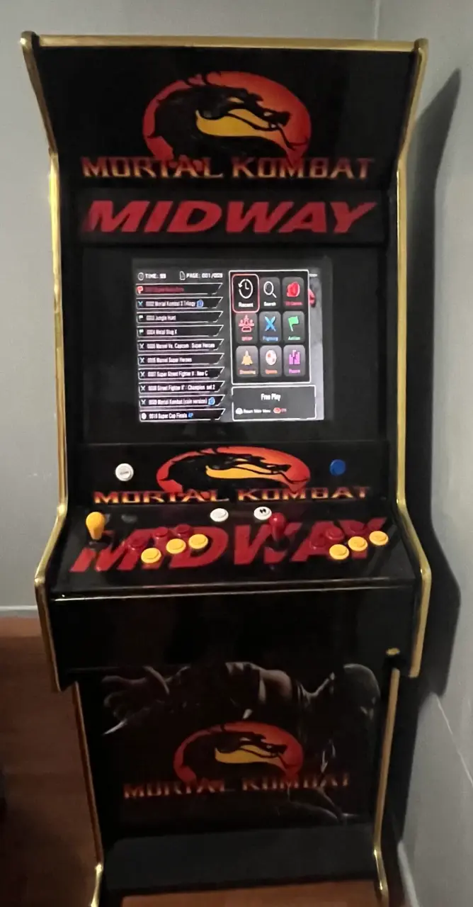 Arcade de diseño de mortal kombat - 3