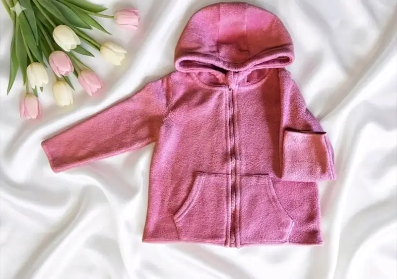 Polar rosado para niña