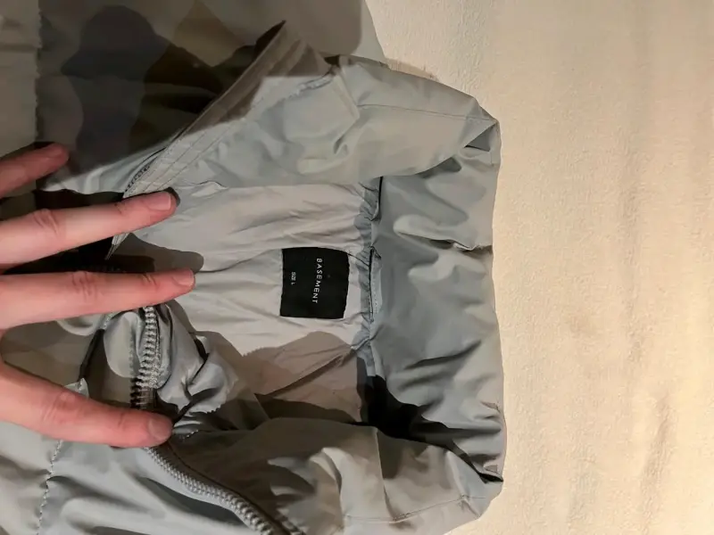 Chaqueta pluma basement talla L - 5