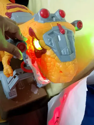 Juguete dinosaurio robótico - miniatura 2