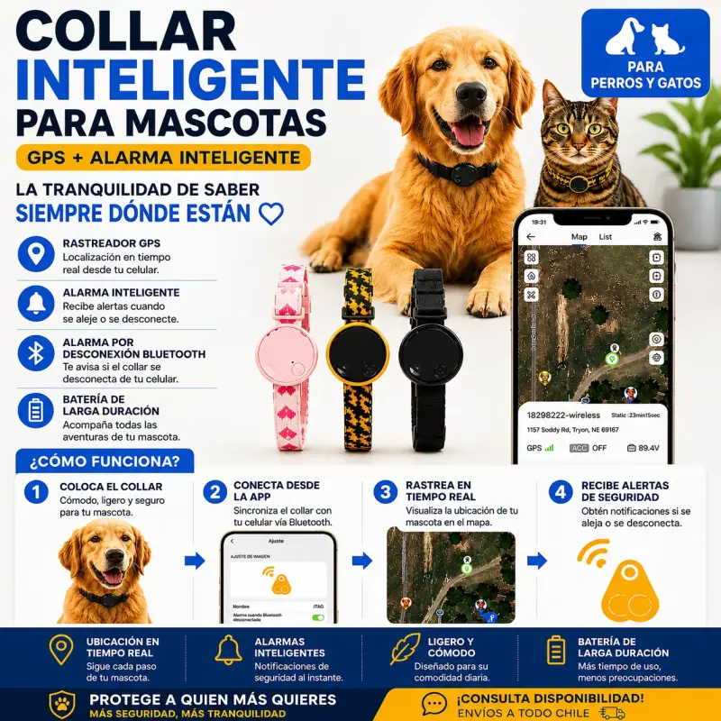 Collar con GPS para mascotas - 3