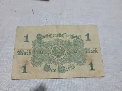 Billete 1 Mark alemán 1914 - miniatura 2