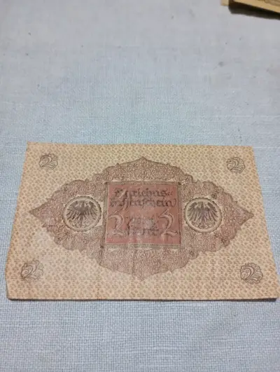 Billete antiguo 2 Mark - miniatura 2