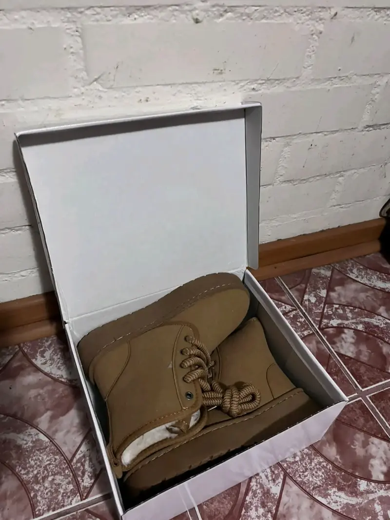 Botas marrones de gamuza - 2