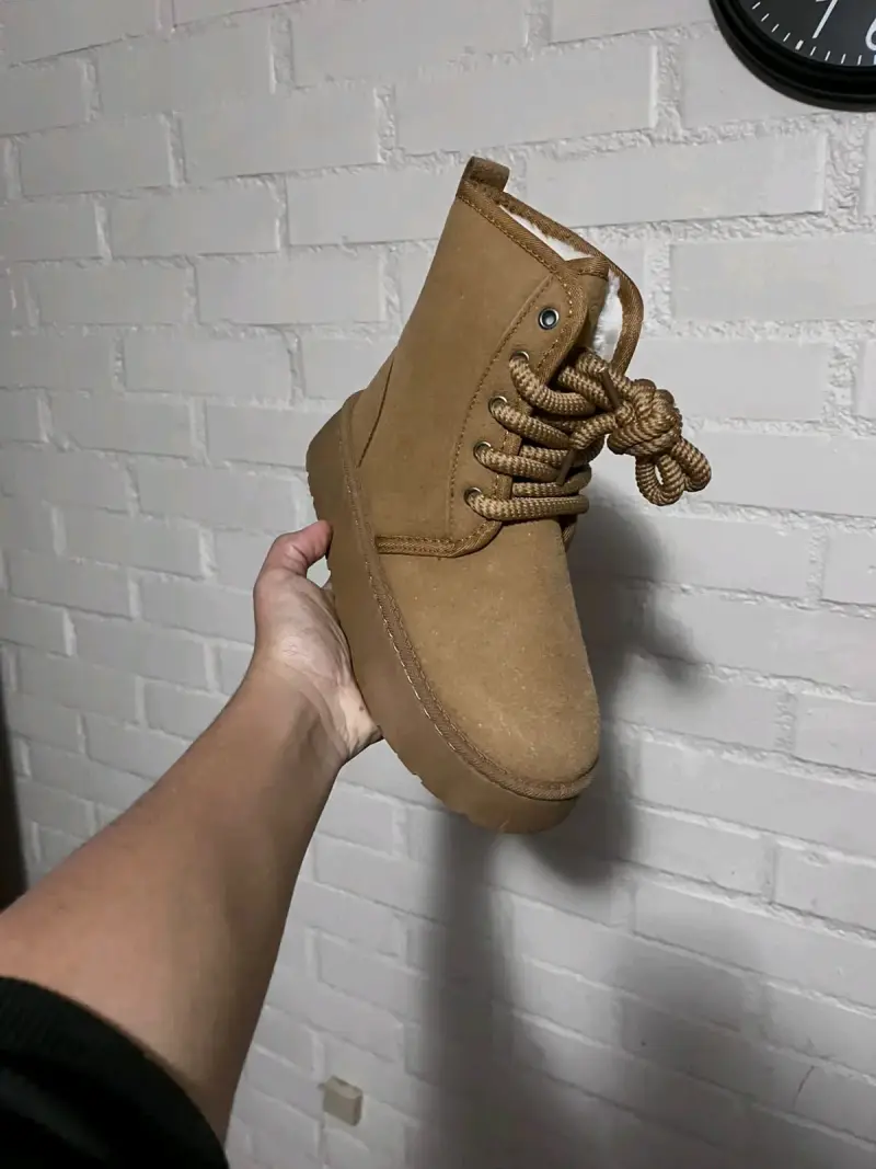 Botas marrones de gamuza - 3