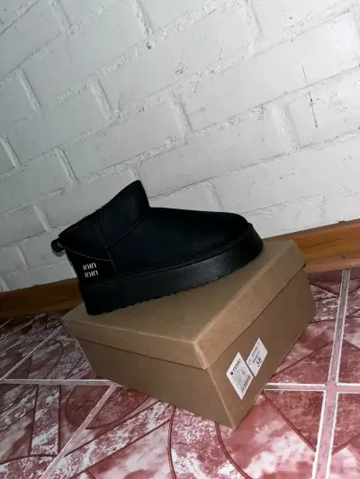 Botines negros de plataforma - miniatura 5