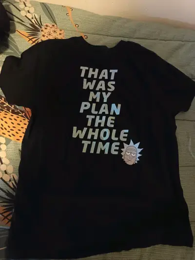 Polera negra Rick and Morty - miniatura 3