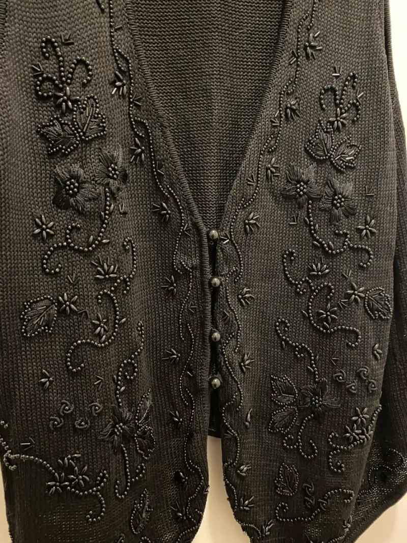 Vest negro bordado - 2