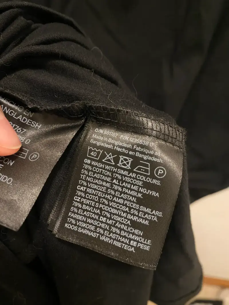 Vestido negro H&M - 4