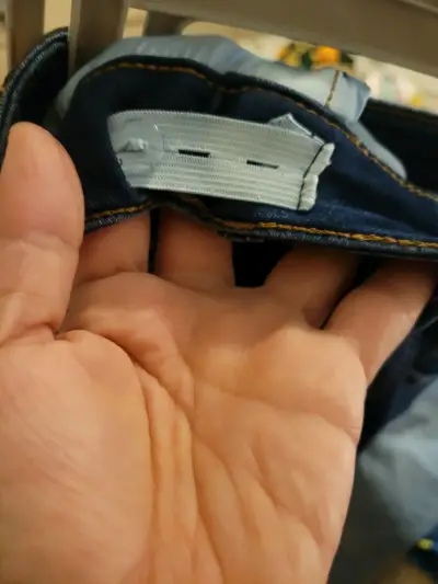 Pantalón de mezclilla niño azul - miniatura 2