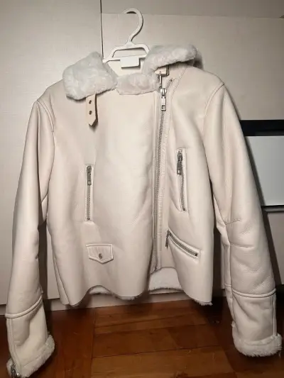 Chaqueta beige con capucha PRUNE - miniatura 1