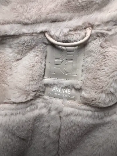 Chaqueta beige con capucha PRUNE - miniatura 3