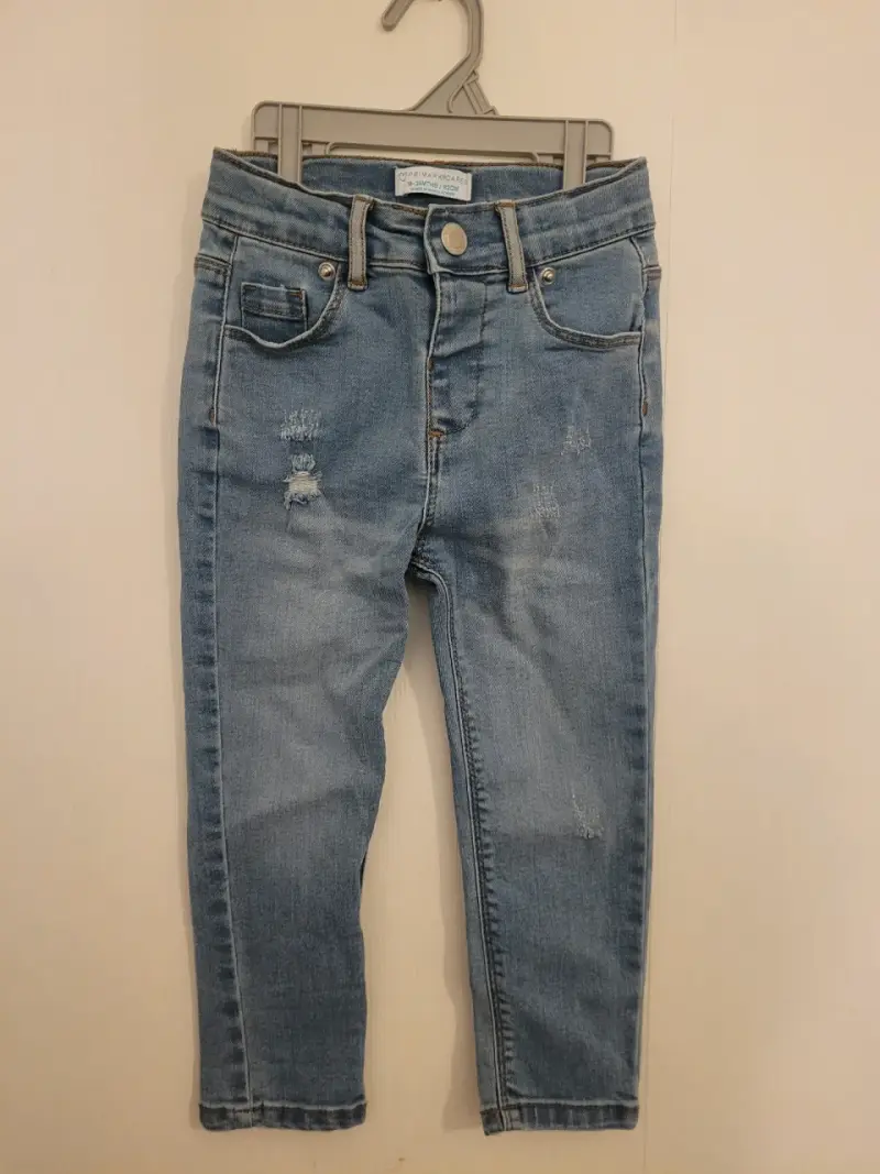 Jeans azul desgastado infantil - 1
