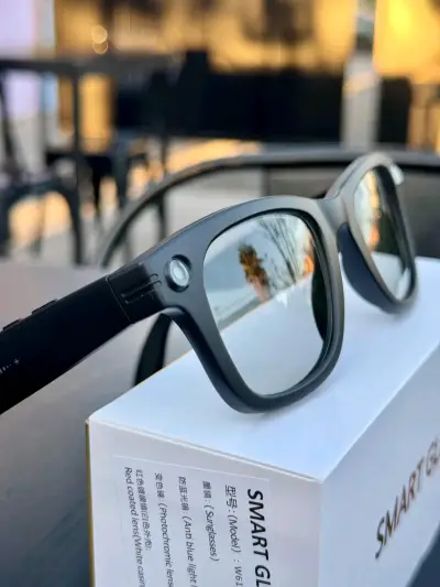 Gafas inteligentes negras - miniatura 4