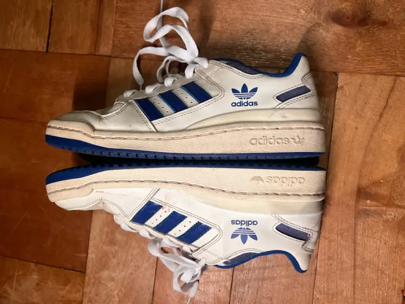 Zapatillas blancas Adidas Forum Low - 3