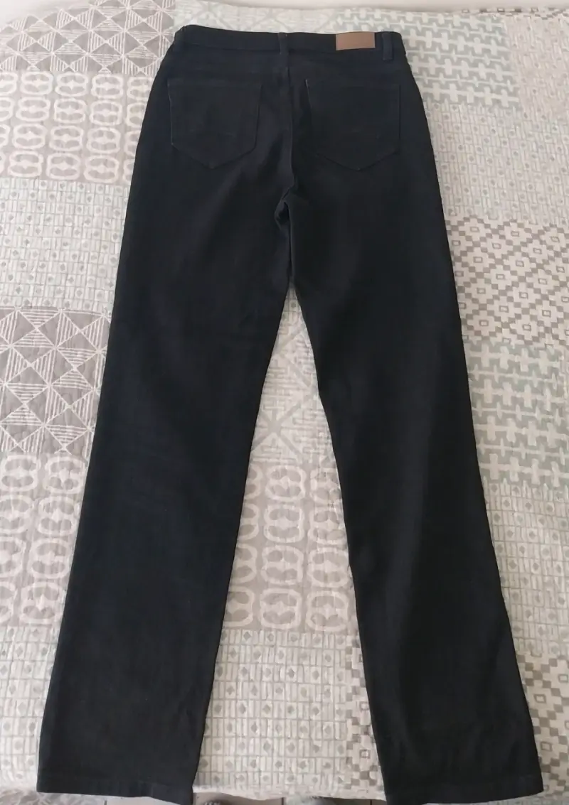 Jeans negros talla 38 - 2