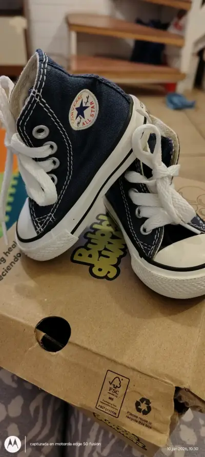 Zapatillas Converse All Star azules - miniatura 1