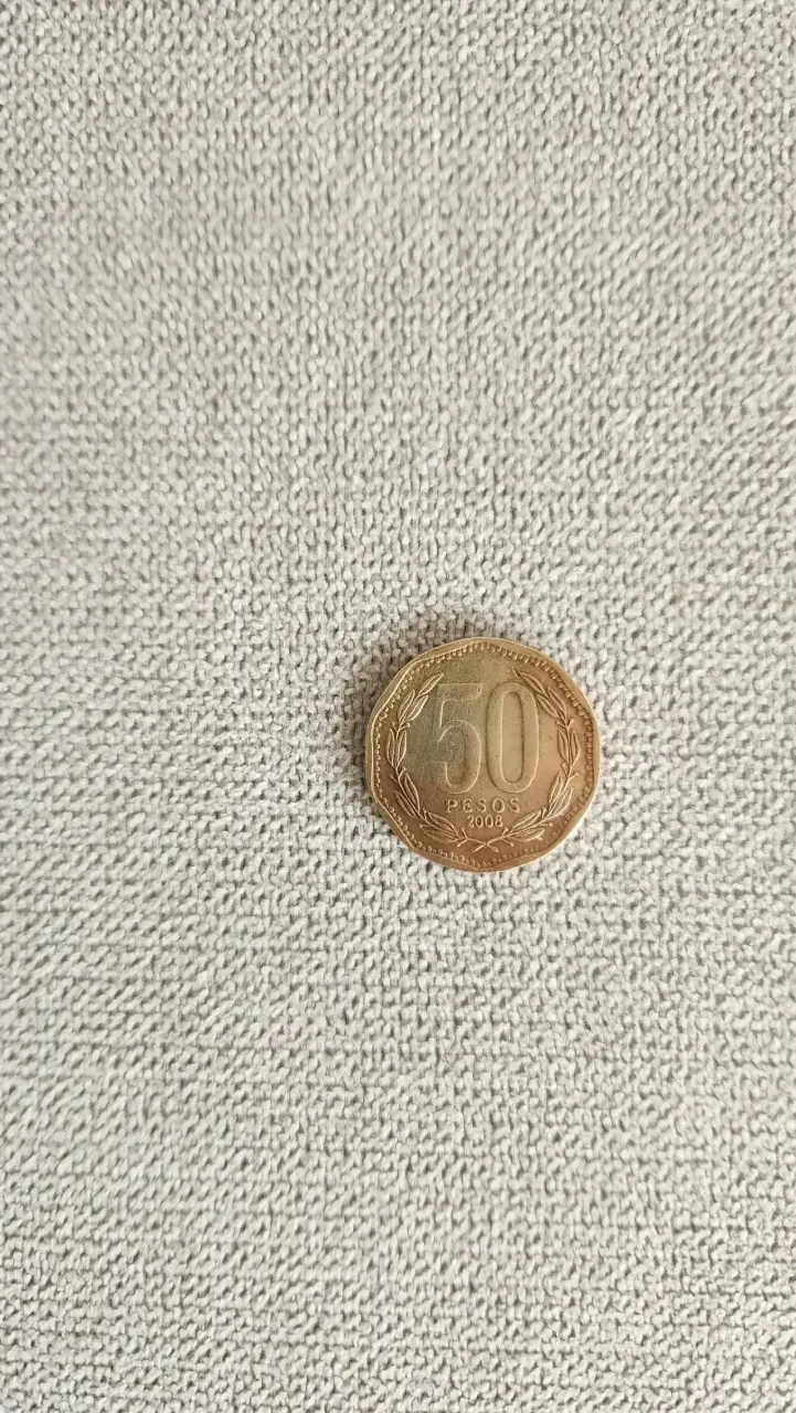 Moneda CHIIE con error de acuñación - 2