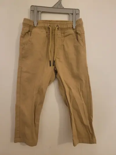 Pantalones beige para niño - miniatura 1
